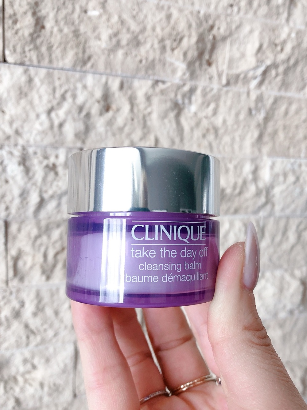 Clinique Take The Day Off Cleansing Balm Mini makeup remover face cleanser wash